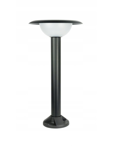 Lampa ogrodowa FEBE 1081-63 z czarnym daszkiem - nowoczesne oświetlenie zewnętrzne o eleganckim designie