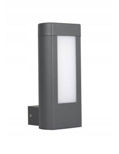 Lampa stojąca LED EVO 25 cm, szara, minimalistyczna do ogrodów, IP54 – nowoczesne oświetlenie na taras i schody