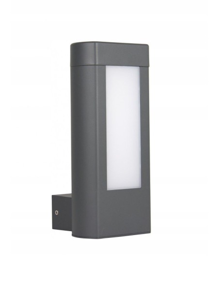 Lampa stojąca LED EVO 25 cm, szara, minimalistyczna do ogrodów, IP54 – nowoczesne oświetlenie na taras i schody