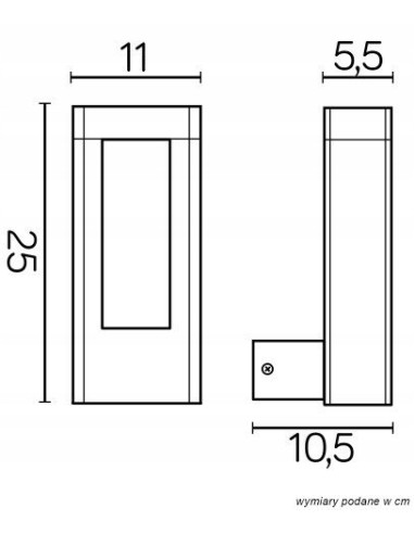 Lampa stojąca LED EVO 25 cm, szara, minimalistyczna do ogrodów, IP54 – nowoczesne oświetlenie na taras i schody