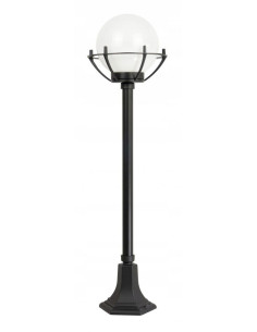 Lampa ogrodowa K 5002/2/KPO 102 cm - elegancki czarny model do oświetlenia ścieżek i tarasów, klasyczny design.