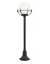 Lampa ogrodowa K 5002/2/KPO 102 cm - elegancki czarny model do oświetlenia ścieżek i tarasów, klasyczny design.