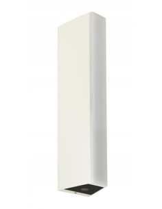 Nowoczesny kinkiet ogrodowy LED TIN w białym kolorze - elegancka lampa tarasowa o zwiększonej wydajności świetlnej 2