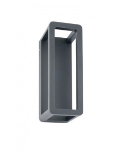 Nowoczesny kinkiet zewnętrzny su-ma ARMA AR-K100 LED - szary, elegancki design do tarasu i wejścia