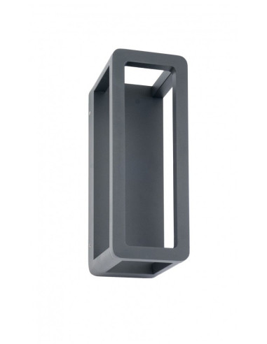 Nowoczesny kinkiet zewnętrzny su-ma ARMA AR-K100 LED - szary, elegancki design do tarasu i wejścia