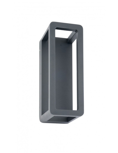 Nowoczesny kinkiet zewnętrzny su-ma ARMA AR-K100 LED - szary, elegancki design do tarasu i wejścia