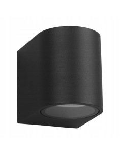 Kinkiet Ovalis czarny IP44 – nowoczesne oświetlenie elewacyjne z dwustronnym światłem do ogrodu i na taras