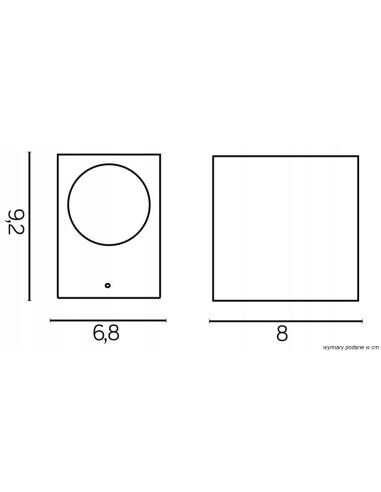Kinkiet MINI GU10 - eleganckie oświetlenie elewacyjne w szarym i szczotkowanym aluminium, nowoczesny design do ogrodu i tarasu