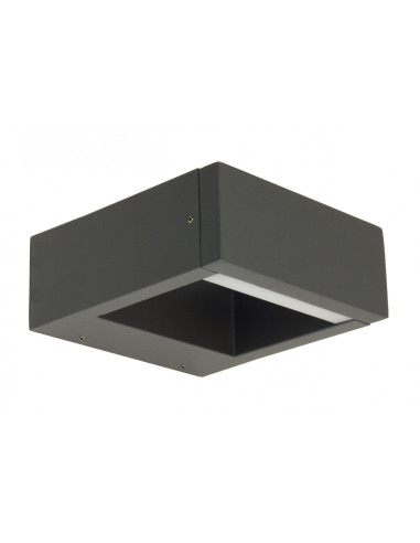 Elegancki kinkiet ogrodowy FORM LED z regulacją barwy światła w szarym aluminium - nowoczesny design i funkcjonalność