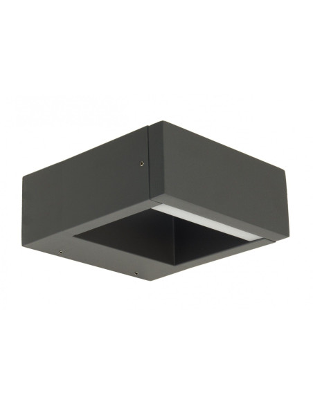 Elegancki kinkiet ogrodowy FORM LED z regulacją barwy światła w szarym aluminium - nowoczesny design i funkcjonalność