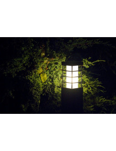 Nowoczesna lampa ogrodowa RADO II, szara, 50 cm - elegancka i energooszczędna oświetlenie na zewnątrz