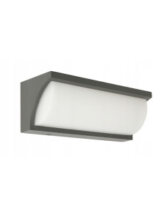 Nowoczesna lampa ścienna LED Mona MN19301 z mlecznym kloszem - eleganckie oświetlenie do ogrodu i tarasu