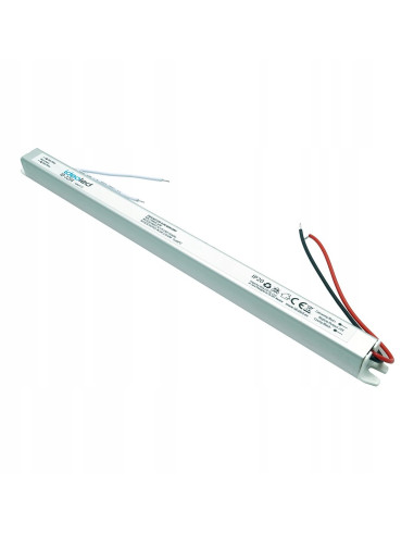Zasilacz meblowy SLIM 24V DC 60W LED - aluminiowa obudowa, łatwy montaż, wysoka jakość, bezpieczeństwo użytkowania