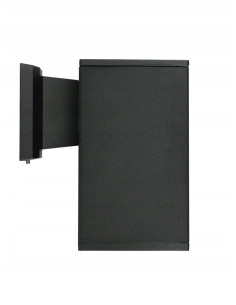 Kinkiet ogrodowy ADELA IP54 czarny, minimalistyczny design, idealne oświetlenie tarasu i balkonu, wysoka jakość. 2