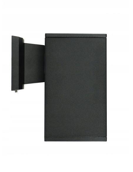 Kinkiet ogrodowy ADELA IP54 czarny, minimalistyczny design, idealne oświetlenie tarasu i balkonu, wysoka jakość.