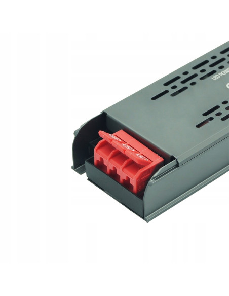 Zasilacz LED ProVero 24V 100W Ultra Slim z IP20, modułowy, zabezpieczenia przeciążeniowe, idealny do wnętrz
