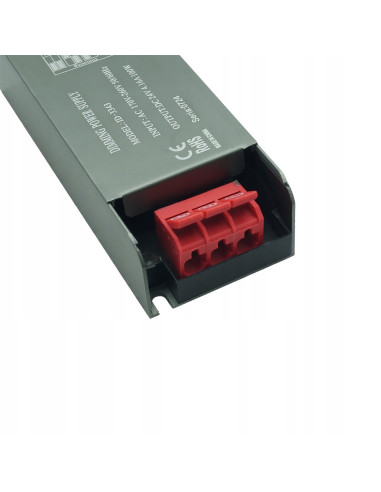 Zasilacz LED IdeaLed ULTRA SLIM 24V 200W z miękkim startem, doskonały do oświetlenia wnętrz i przestrzeni komercyjnych