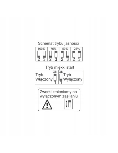 Zasilacz LED IdeaLed ULTRA SLIM 24V 200W z miękkim startem, doskonały do oświetlenia wnętrz i przestrzeni komercyjnych