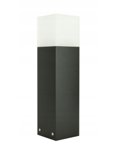 Elegancki słupek oświetleniowy CUBE CB-Max 400 BL, IP44, E27 - nowoczesne oświetlenie zewnętrzne dla Twojego ogrodu. 2