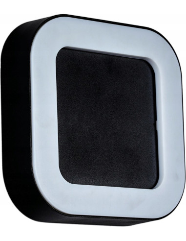 Kinkiet zewnętrzny LED ProVero LUPUS IP54, czarny, nowoczesny design, 12W, 640 lm - oświetlenie elewacyjne i podjazdowe