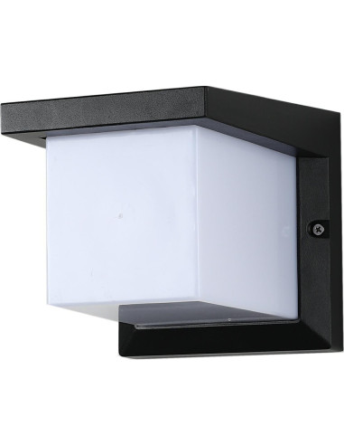 Kinkiet zewnętrzny TAURUS - elegancka oprawa w czerni i bieli do stylowego oświetlenia elewacji i tarasów