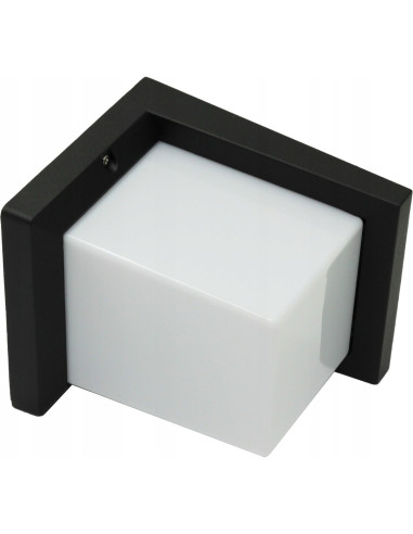 Kinkiet zewnętrzny TAURUS - elegancka oprawa w czerni i bieli do stylowego oświetlenia elewacji i tarasów