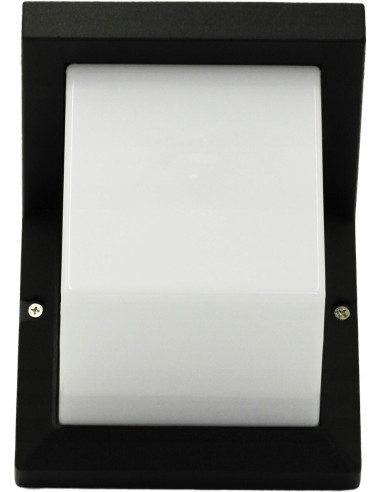 Kinkiet zewnętrzny TAURUS - elegancka oprawa w czerni i bieli do stylowego oświetlenia elewacji i tarasów