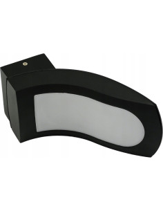 Nowoczesna lampa elewacyjna DORADO LED 10W IP54 - biała/czarna, designerskie oświetlenie zewnętrzne do budynków 2