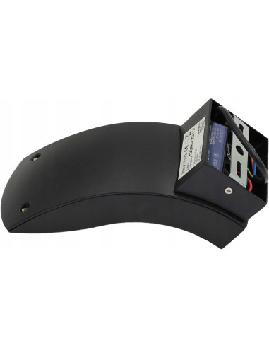 Nowoczesna lampa elewacyjna DORADO LED 10W IP54 - biała/czarna, designerskie oświetlenie zewnętrzne do budynków