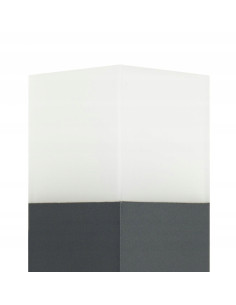 Nowoczesna lampa stojąca CUBE CB-330 DG w kolorze szarym, aluminium, IP44 – eleganckie oświetlenie do ogrodów i schodów 2