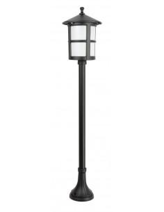 Elegancka lampa ogrodowa CORDOBA II, klasyczny design, aluminiowa, czarna, IP23, E27, 60W, idealna do ogrodu i parku. 2