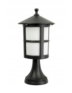 Lampa Stojąca Cordoba Su-ma - Czarna, Aluminiowa, 41 cm, IP23, E27 do Oświetlenia Tarasu i Ogrodu