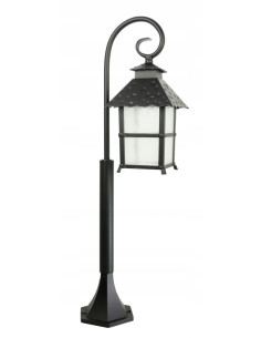 Lampa zewnętrzna CADIZ 86 cm, czarna, elegancka oprawa oświetleniowa do ogrodu i alejek, E27, stylowy design.