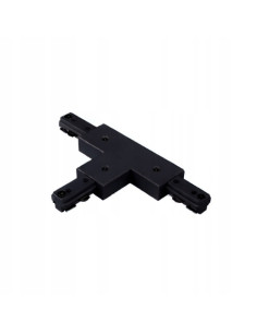 Nowoczesny Czarny Złącznik Typu T Orlicki Design - Eleganckie Akcesorium Oświetleniowe do Wnętrz