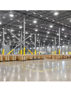 Oprawa High Bay LED 200W 29000LM IP65 4000K - Przemysłowe Oświetlenie do Magazynów i Hal Produkcyjnych 2