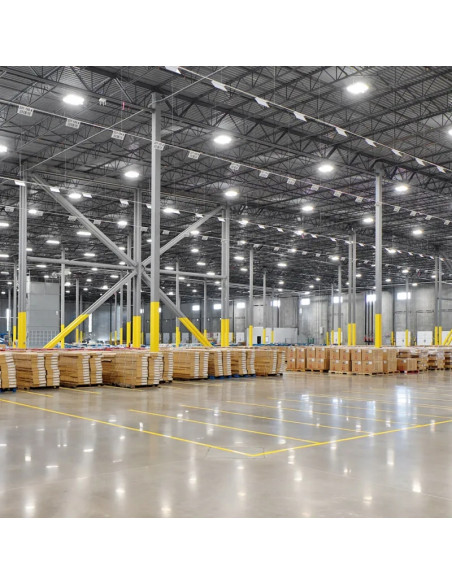 Oprawa High Bay LED 200W 29000LM IP65 4000K - Przemysłowe Oświetlenie do Magazynów i Hal Produkcyjnych