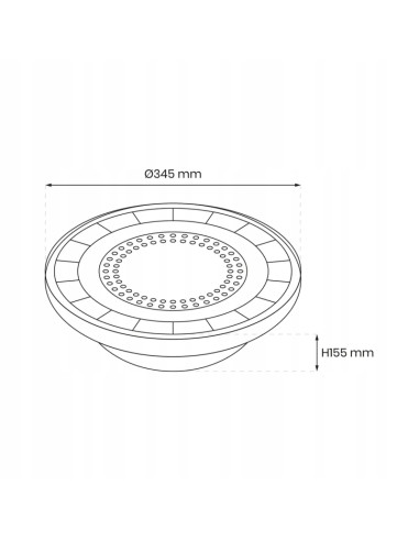 Oprawa High Bay LED 200W 29000LM IP65 4000K - Przemysłowe Oświetlenie do Magazynów i Hal Produkcyjnych