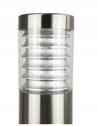 Stylowa lampa stojąca JOY 91065L-750 z nierdzewnej stali do ogrodu, IP44, E27, nowoczesny design, 75 cm.