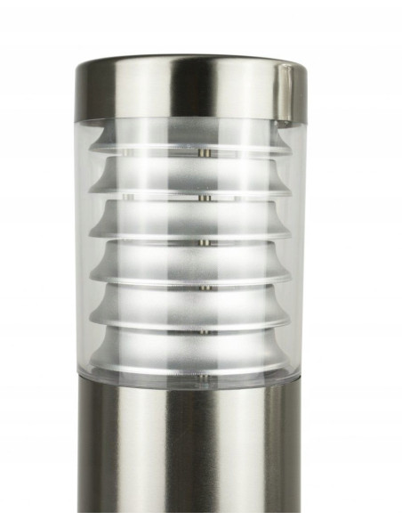 Stylowa lampa stojąca JOY 91065L-750 z nierdzewnej stali do ogrodu, IP44, E27, nowoczesny design, 75 cm.