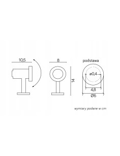 Reflektor podwodny Emy 7062, srebrny IP68, stal nierdzewna, 50W, eleganckie oświetlenie do ogrodów i oczek wodnych 2