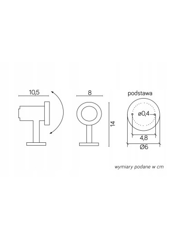 Reflektor podwodny Emy 7062, srebrny IP68, stal nierdzewna, 50W, eleganckie oświetlenie do ogrodów i oczek wodnych