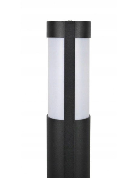 Lampa ogrodowa ELIS 65 cm czarna – nowoczesne oświetlenie do ścieżek, odporna na warunki atmosferyczne.