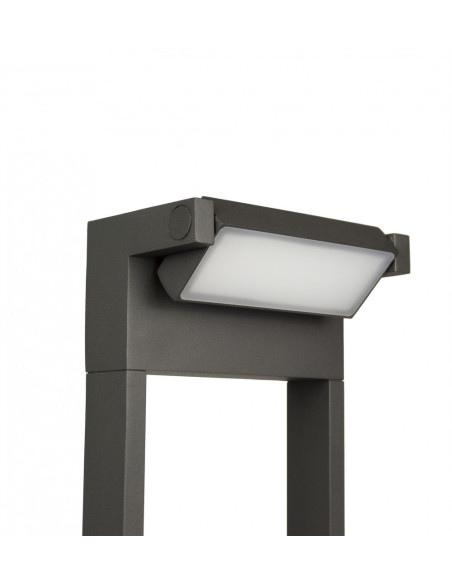 Słup oświetleniowy Rota RT-580, Regulowany, 10W LED, Szary, IP54 - Nowoczesny Design do Ogrodu i Alejek