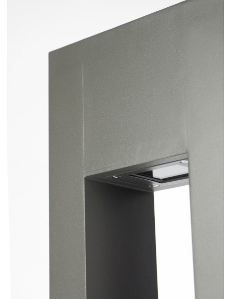 Lampa zewnętrzna Rektan LED 50W, minimalistyczna, aluminiowa, IP65 – idealna do oświetlenia osiedli i przestrzeni publicznych.