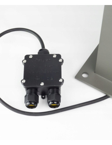 Lampa zewnętrzna Rektan LED 50W, minimalistyczna, aluminiowa, IP65 – idealna do oświetlenia osiedli i przestrzeni publicznych.