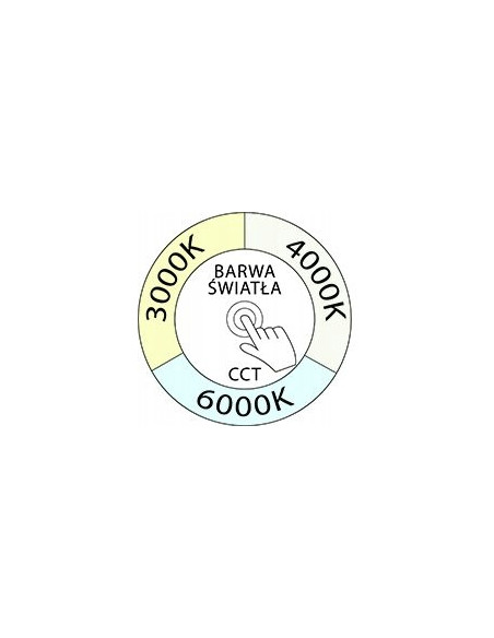 Lampa ogrodowa Rondo II LED - czarna, 105 cm, regulacja barwy światła, IP65, 1140 Lumenów, nowoczesny design.