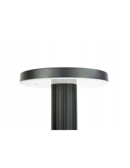 Lampa Ogrodowa Rondo II LED 12W RGB IP65 Czarna - Eleganckie Oświetlenie Zewnętrzne z Przełącznikiem