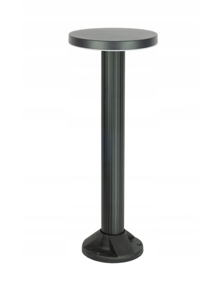 Lampa ogrodowa LED Rondo II czarna 55 cm z regulacją barwy światła, IP65 - nowoczesny design i funkcjonalność.