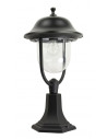 Lampa ogrodowa Su-ma Prince K 4011/1/O - czarna, elegancka oprawa do ogrodu, balkonu i tarasu, IP 43, E27 60W