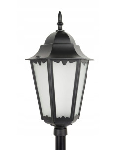 Lampa tarasowa Retro Classic II K 5002/2 H - elegancki słupek aluminiowy 115 cm, czarna, E27, IP43 2